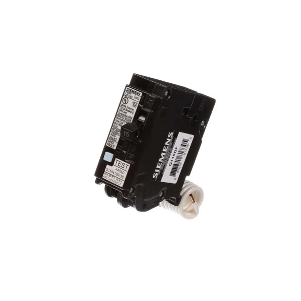 Siemens Q115DF 15-Amp AFCI/GFCI Dual Function Circuit Breaker - Plug on Load Center Style