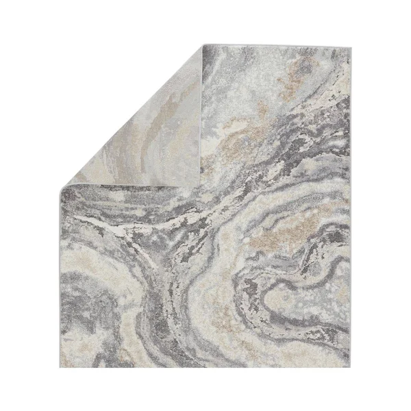 Vibe by Jaipur Living Ferris Gatlin FRR05 Gray Area Rug 5&x7&6x22