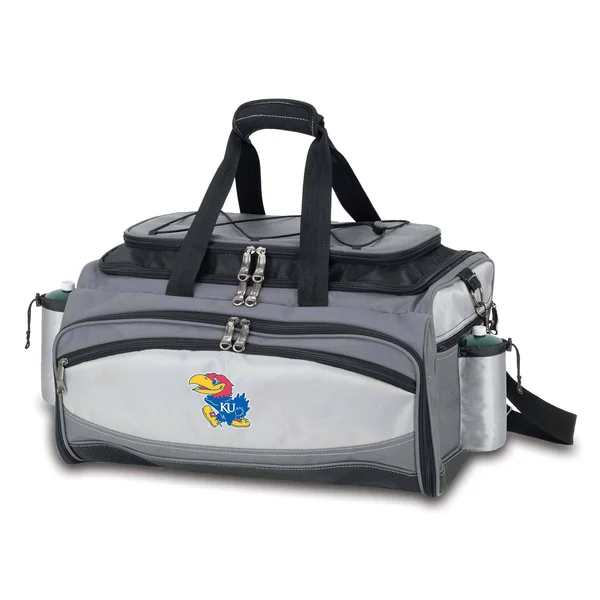 Kansas Jayhawks Vulcan Cooler & Propane Grill, 16" x 8" x 7"