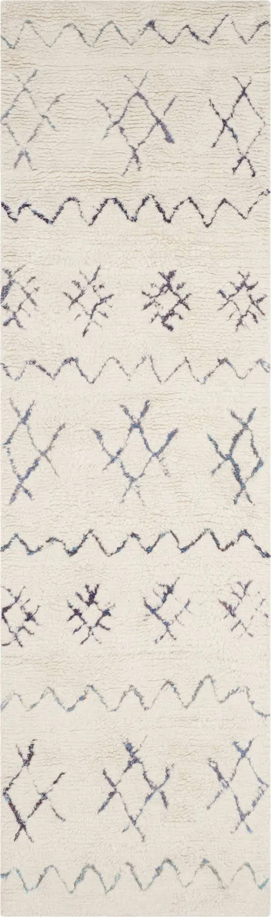 Safavieh Casablanca Ivory/Multi 6 ft. x 6 ft. Round Area Rug