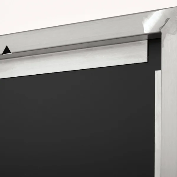 Room & Board - Modern Infinity Mirror 2D 24W 36H in Taupe Grey