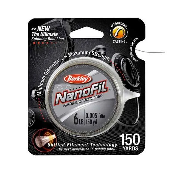 Berkley NanoFil ENF12516-CM 0.15mm Fishing Line - Clear Mist, 125 M