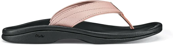 Olukai Ohana Sandals - Women's Petal Pink/Black - 7