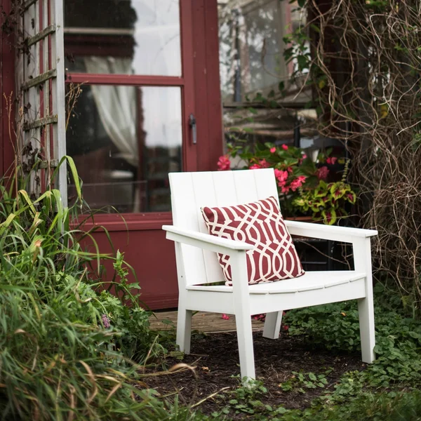 Hawkesbury Recycled Plastic Modern Lounge Chair by Havenside Home - Light Gray