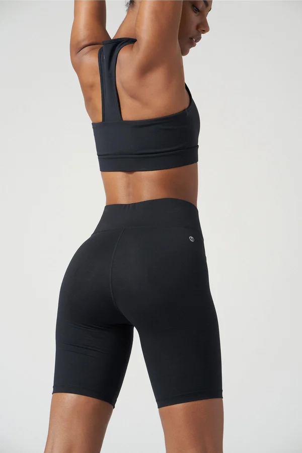 All Access - Rush Stretch Biker Shorts - Black - Net A Porter