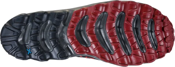 La Sportiva Men's Helios III Shoe - 41.5 - Black - Poppy
