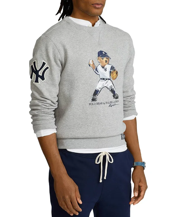 Polo Ralph Lauren Yankees Sweatshirt (Mens) Andover Heather