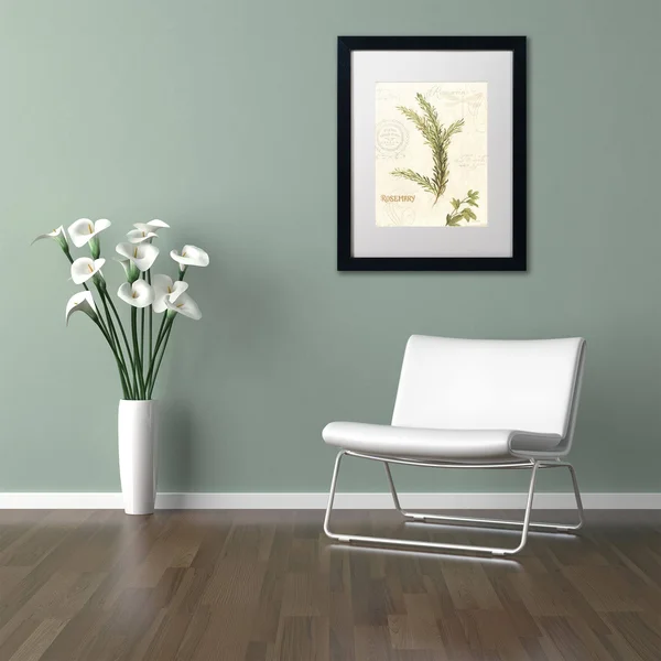 Trademark Fine Art Aromantique II by Lisa Audit Framed Painting Print - Size: 14x22 H x 11x22 W x 0.5x22 D