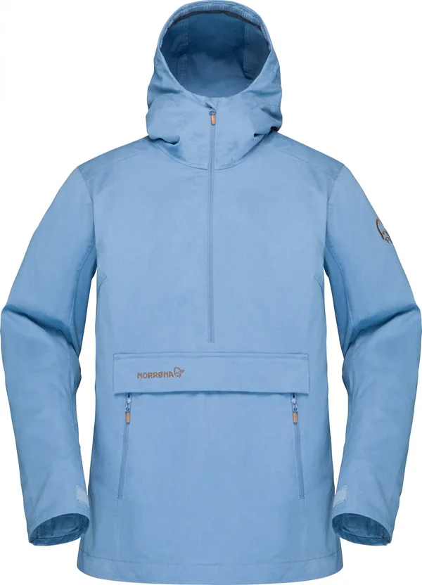 Norrona Women's Svalbard Cotton Anorak Jacket - Large - Coronet Blue
