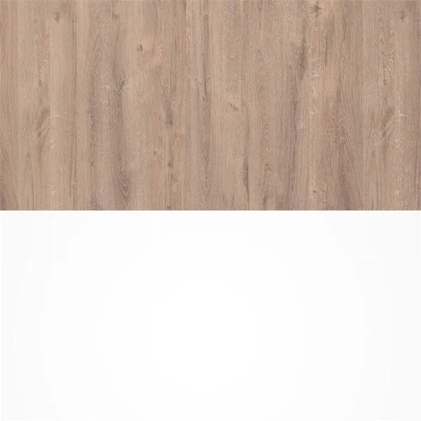 Cielo 2 Floating Shelves in Rustic Brown & White - Bestar 80168-000009
