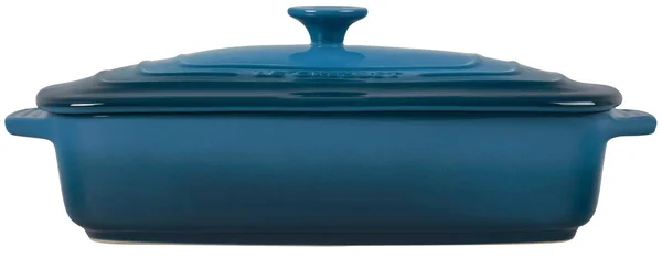 Le Creuset 3.5 qt. Covered Rectangular Casserole - Deep Teal