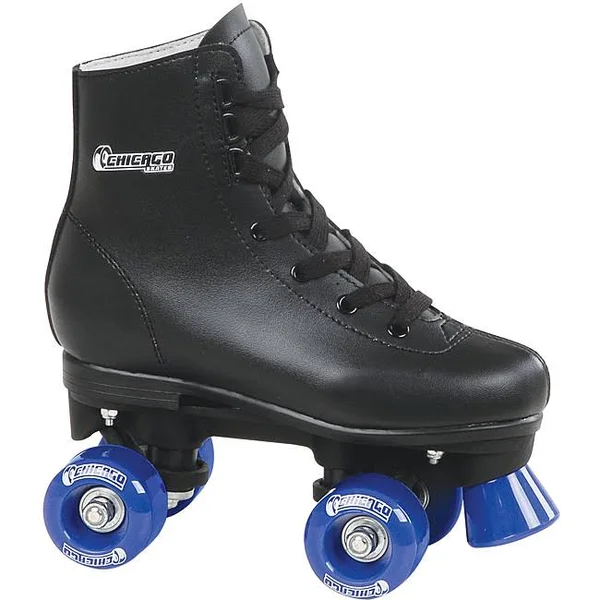 Chicago Boys& Quad Roller Skates, Black