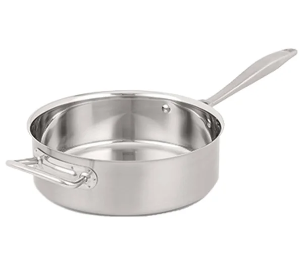 Vollrath Intrigue Stainless Steel Saute Pan - 6 Quart, 47746