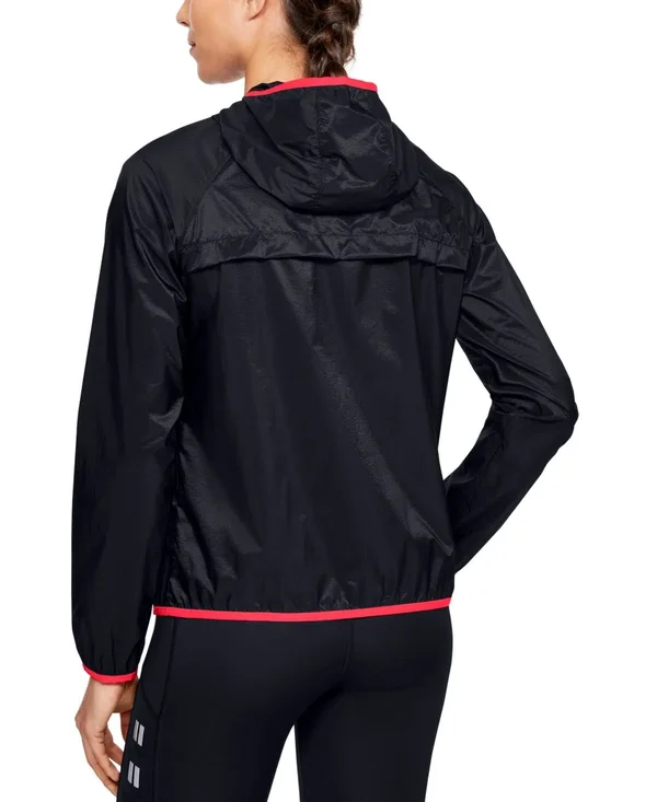 Under Armour Women's Qualifier Storm Packable Jacket - Black - MD