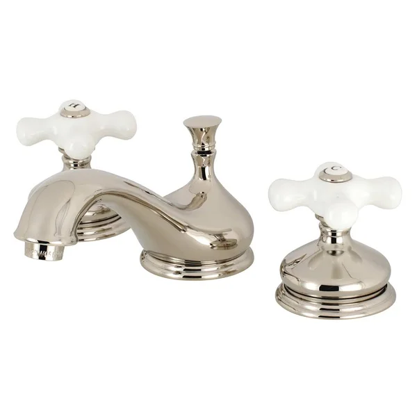 Kingston Brass Ks1160px 8 in. Widespread Bathroom Faucet, Matte Black