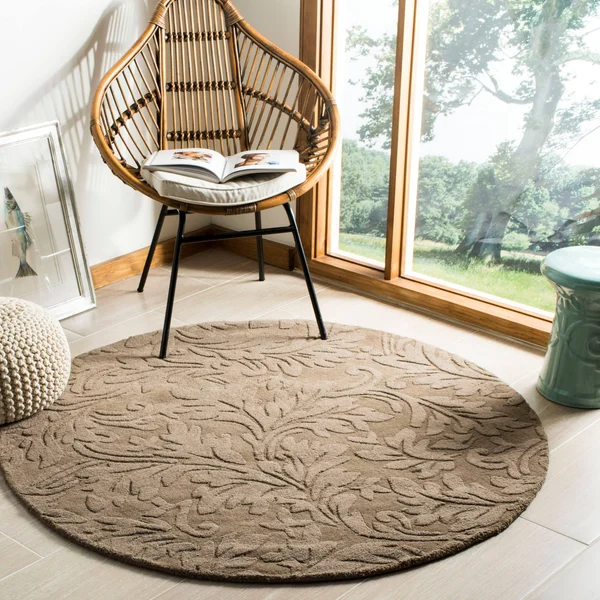 Safavieh Impressions Rug IM344D Light Brown, 7& 6x22 x 9& 6x22