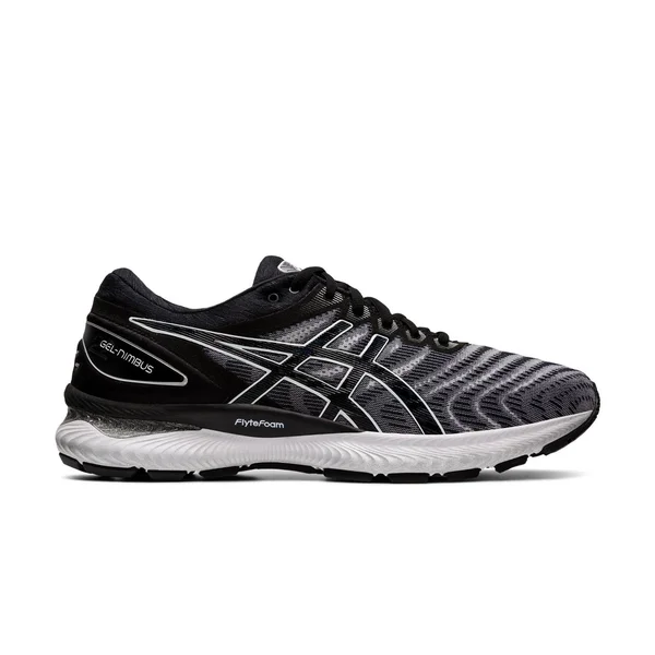 Asics GEL-Nimbus 22 White/Black Men's Running Shoes - Size: 6