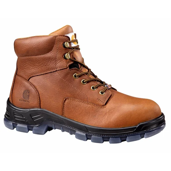Carhartt 6x22 Work Boot Composite Toe Waterproof, Men's Brown