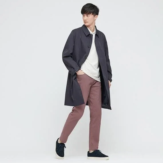 Uniqlo Ultra Stretch Skinny-Fit Color Jeans, Purple, S
