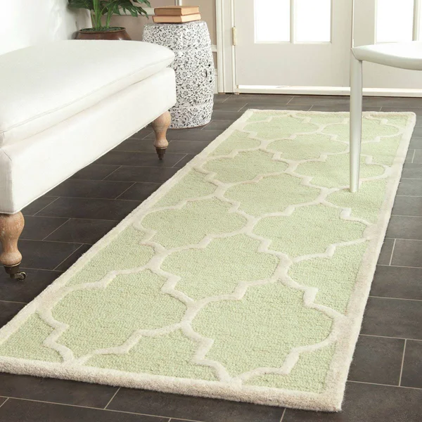 Safavieh Cambridge Light Green & Ivory 8& x 10& Rug