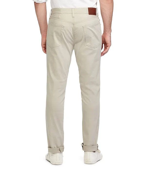 Polo Ralph Lauren Varick Slim-Fit Sateen Stretch Pants - 38 34