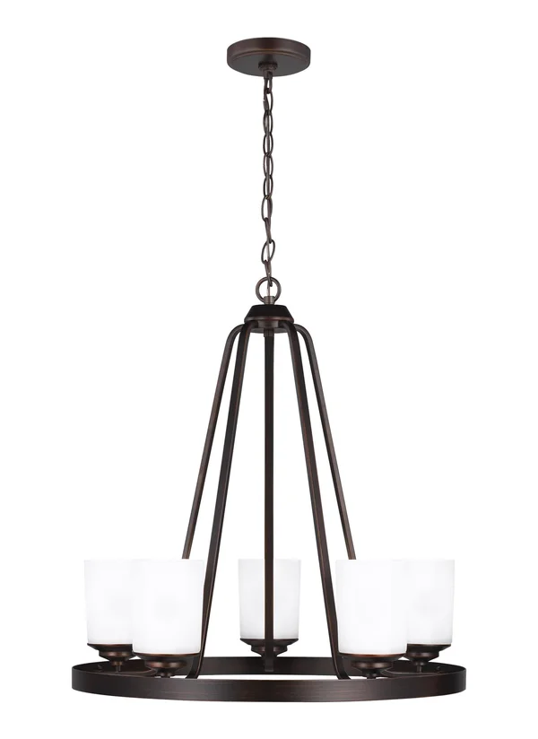 Sea Gull Lighting Kemal 5 Light Chandelier - 3130705EN3-710