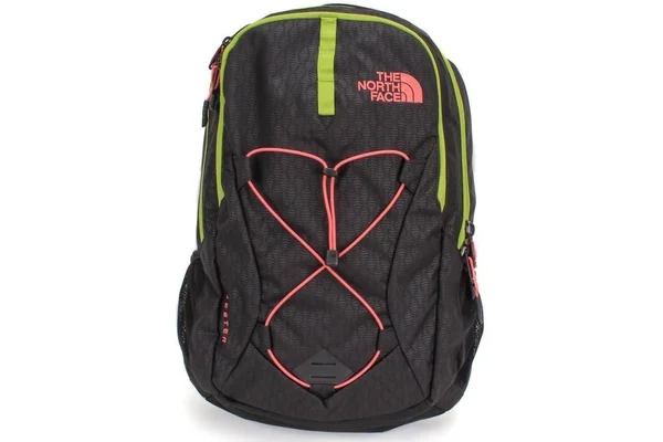 The North Face Women's Jester Backpack, TNF Black Emboss/Calypso Coral (One Size)