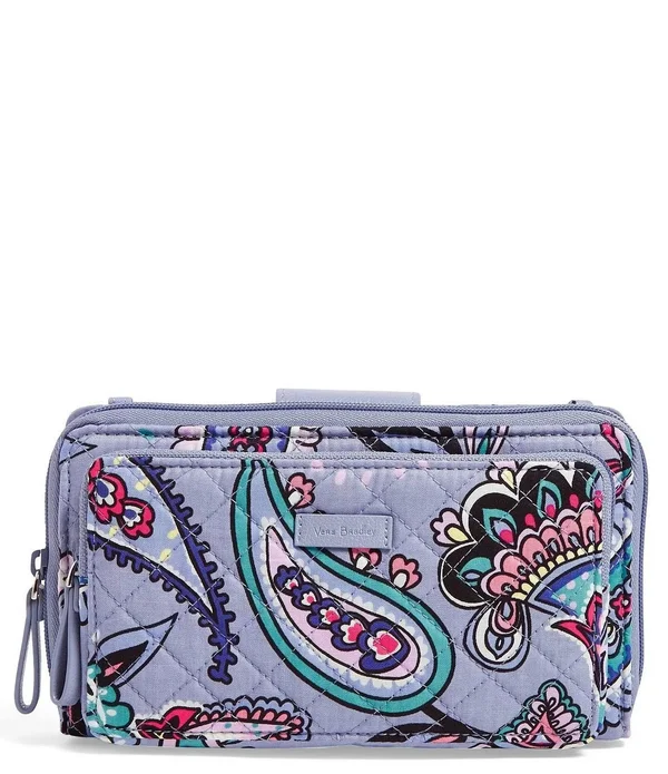 Vera Bradley Iconic RFID Deluxe All Together Crossbody Makani Paisley Nwt