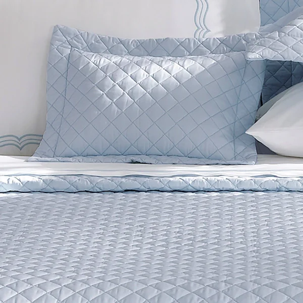Matouk Gemma Quilted Standard Sham - White