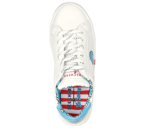 Skechers Dr. Seuss: Goldie 2.0 - Two Things White - Blue 9.0