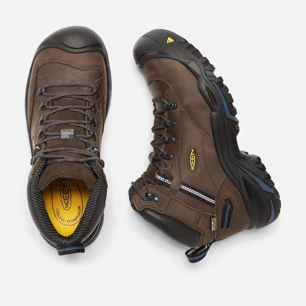 Keen Utility Men's Braddock Mid Steel Toe Waterproof Work Boot