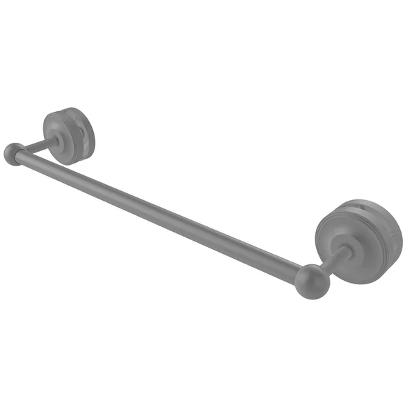 Allied Brass Prestige Regal Collection 18 inch Shower Door Towel Bar Matte Gray
