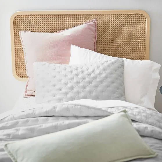 Smart Cane Headboard, Twin, Natural