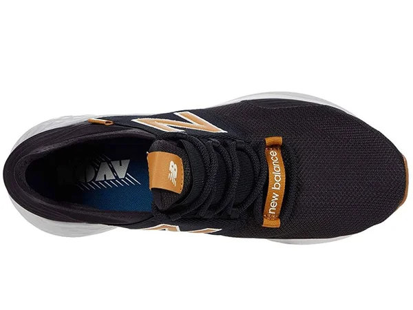 New Balance Men's Fresh Foam Roav - Black/Yellow (Size 15 Wide)