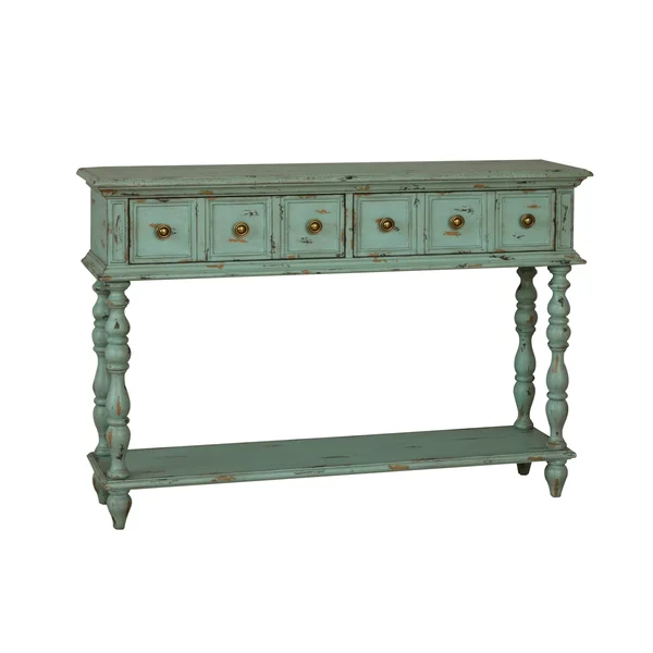 Pulaski Furniture Leg Console Table - Green