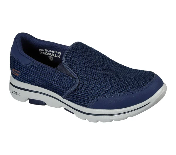 Skechers Men's GOwalk 5 - Beeline Walking Shoes, Navy, 8.5