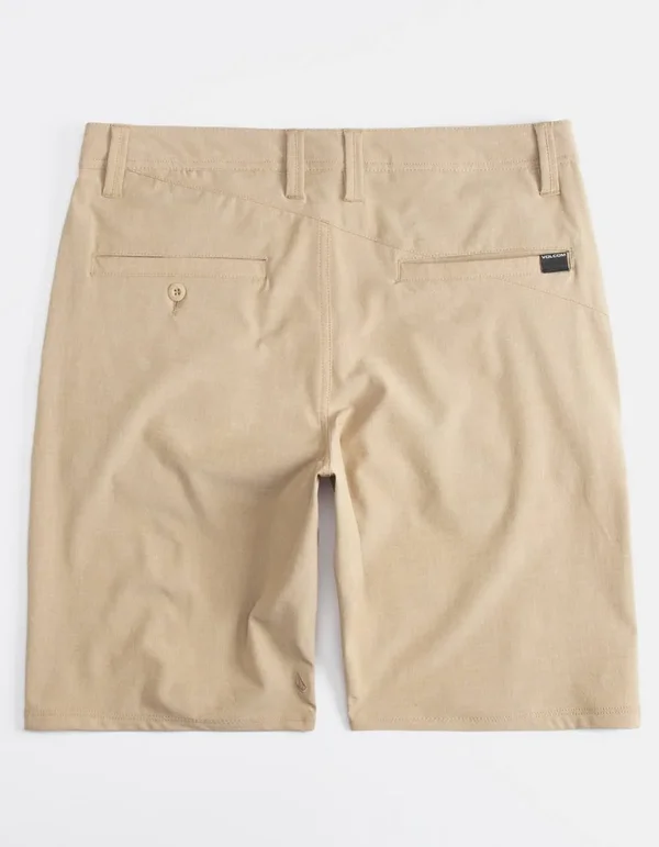 Volcom Frickin Surf N& Turf Static Hybrid Short - Men's Dark Khaki - 28
