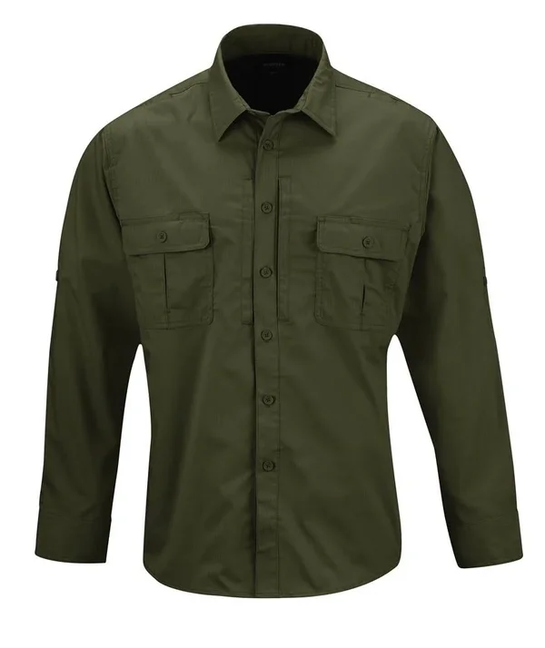 Propper Long Sleeve Kinetic Shirt - Men's Olive Green