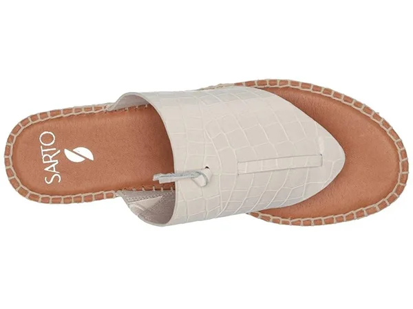 Sarto by Franco Sarto Women's Malia Platform Espadrille Sandal - Size: 8, Putty Leather