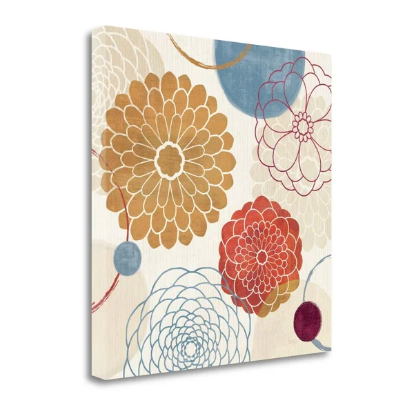 Tangletown Fine Art Abstract Bouquet II by Veronique Charron