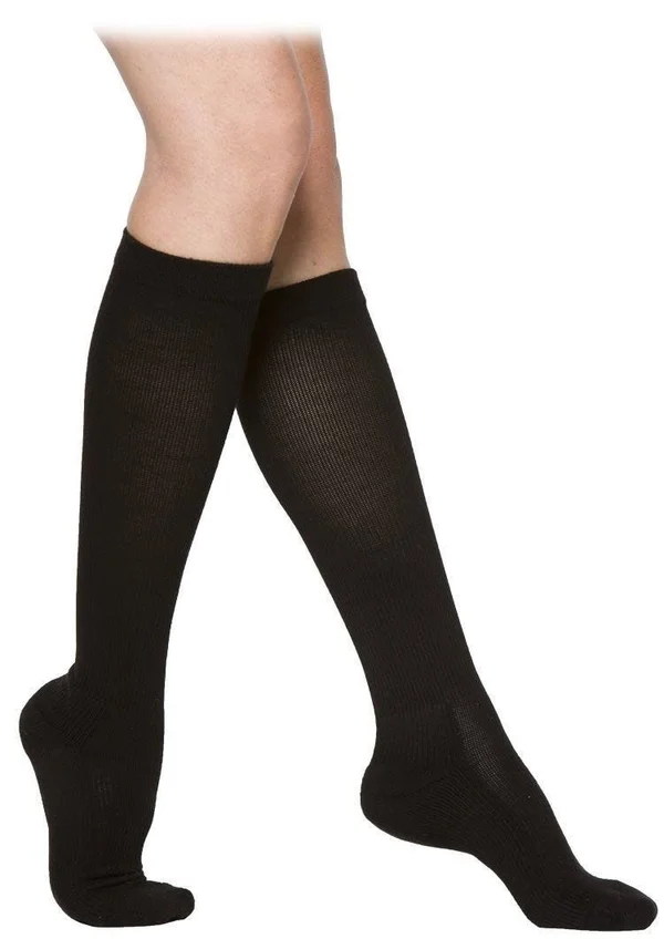 Sigvaris Cushioned Cotton Knee High, 20-30 mmHg