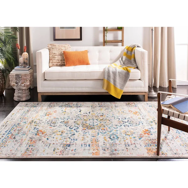 Safavieh Madison Green/Turquoise 8 ft. x 10 ft. Area Rug
