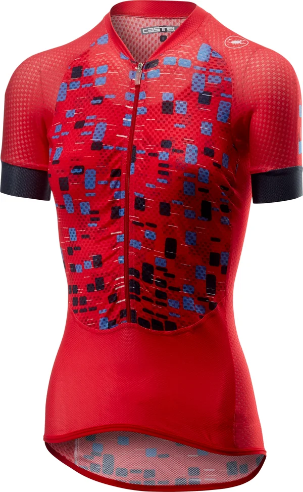 Castelli Climber&s Short-Sleeve Jersey - Women's Hibiscus - M