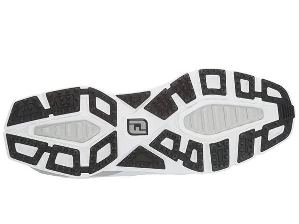 FootJoy Men's Pro|SL Spikeless Golf Shoes Size 7.5 - White/Gray
