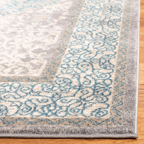 9& x 12& Rectangular Area Rug, Blue, Safavieh
