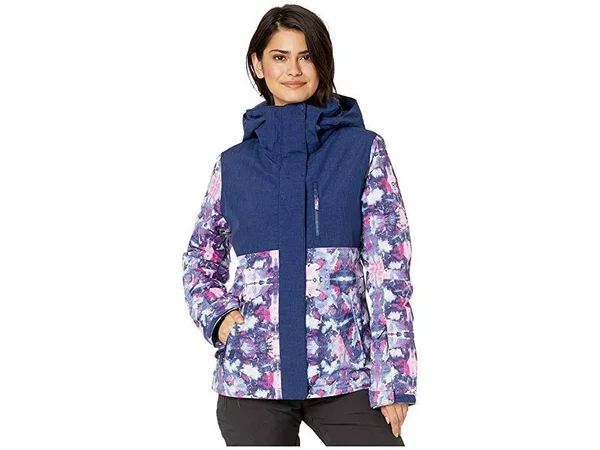 Women's Roxy Jetty Block Jacket 2020 - Medium Blue
