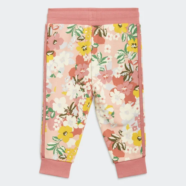 Adidas Girls& Infant and Toddler Originals Her Studio London Floral Crew Sweatshirt and Jogger Pants Set GN2256 - 18 Month, Pin
