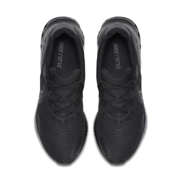 Nike Renew Run Black Men's Running Shoes, Size: 14