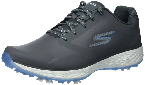 Skechers Women's Go Golf Eagle Pro Golf Shoes - Gray/Blue - 6.5 - Medium