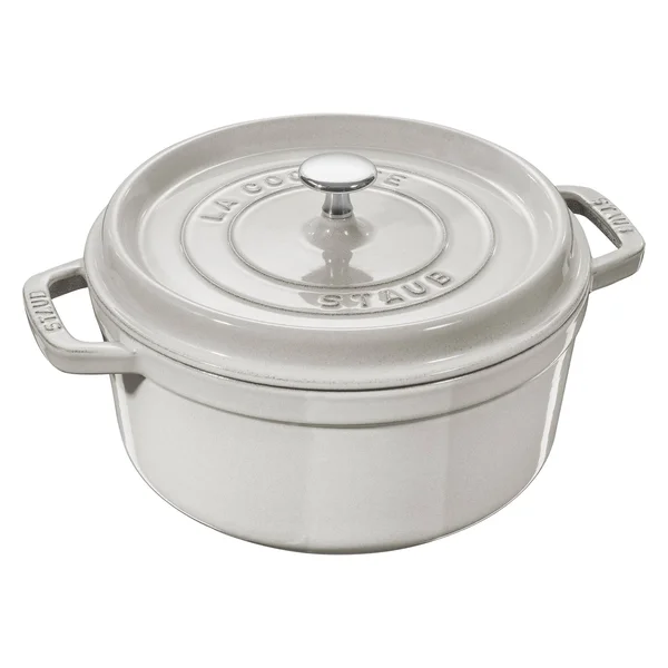 Staub Cast Iron 7 Quart Round Cocotte Grenadine